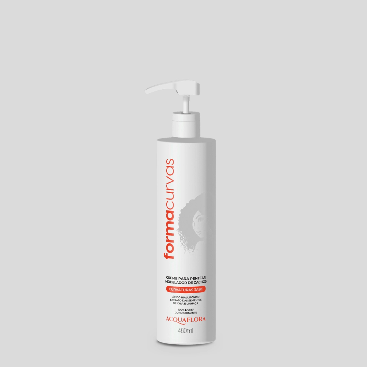 Produto: Kit Acquaflora Forma Curvas Creme de Pentear Cachos e Gelatina Intensa (2 produtos)