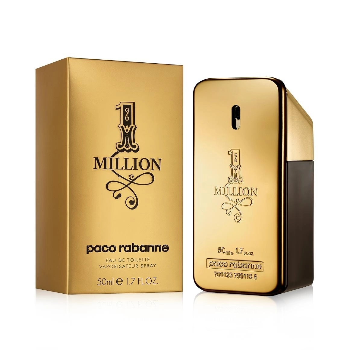 Produto: 1 Million Paco Rabanne Eau de Toilette Perfume Masculino 50ml