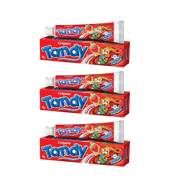 Produto: Tandy Creme Dental Morangostoso - 50g - 3 Unidades