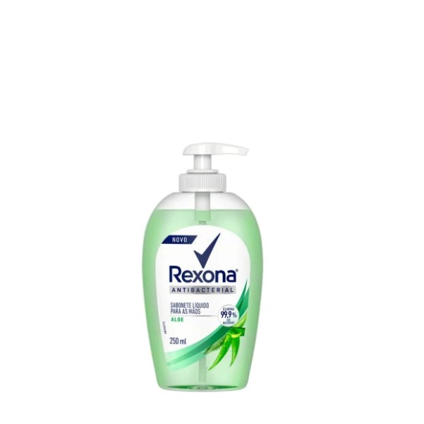 Produto: Rexona Sabonete Líquido para Mãos Antibacterial Aloe 250ml