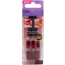 Produto: KISS NY UNHA IMPRESS COLOR PRETTY PLS BIPM220BR MEDIA