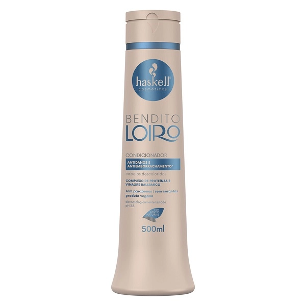 Produto: Kit Haskell Bendito Loiro Shampoo 500ml Condicionador 500ml e Máscara 300g