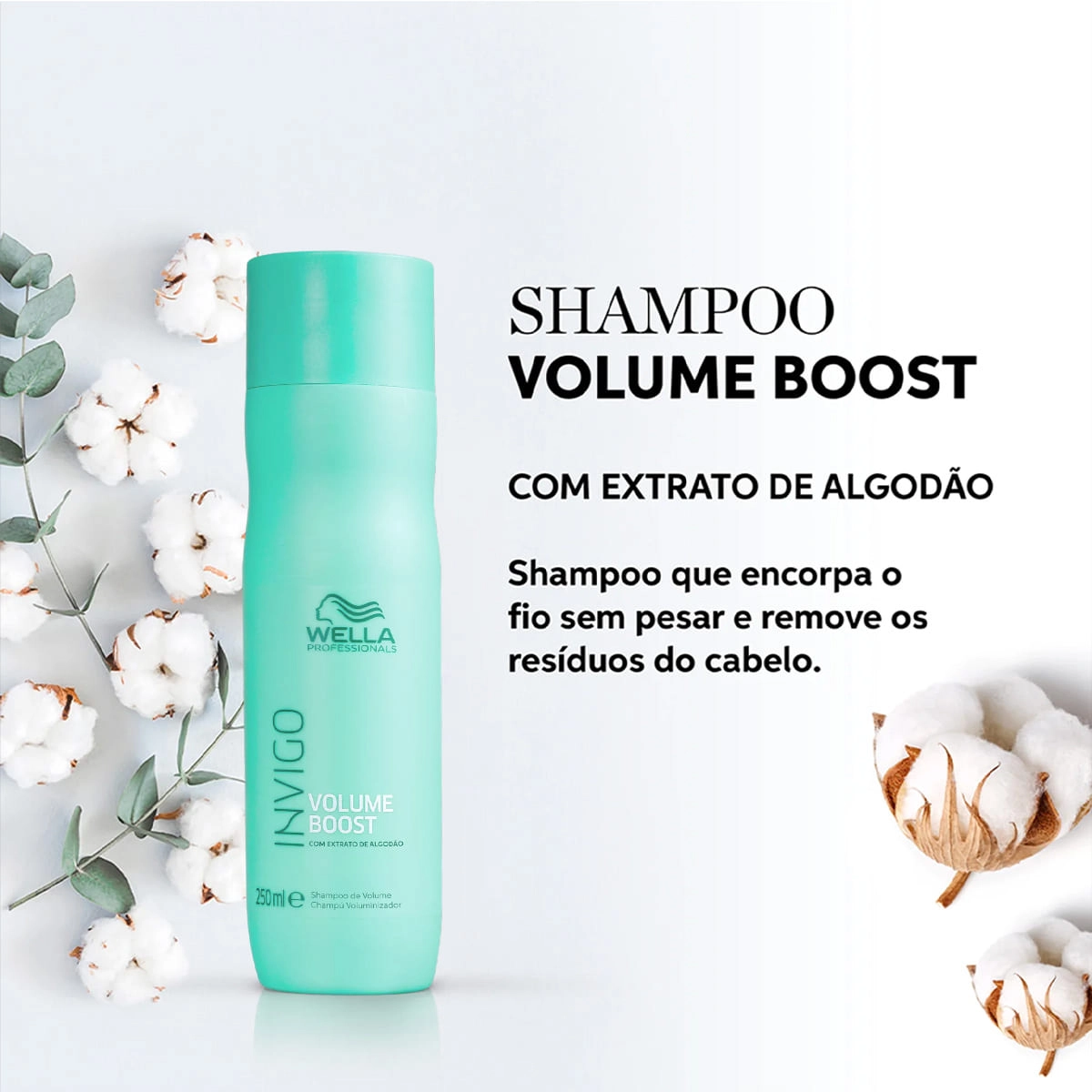 Produto: Shampoo Wella Professionals Invigo Volume Boost 250ml