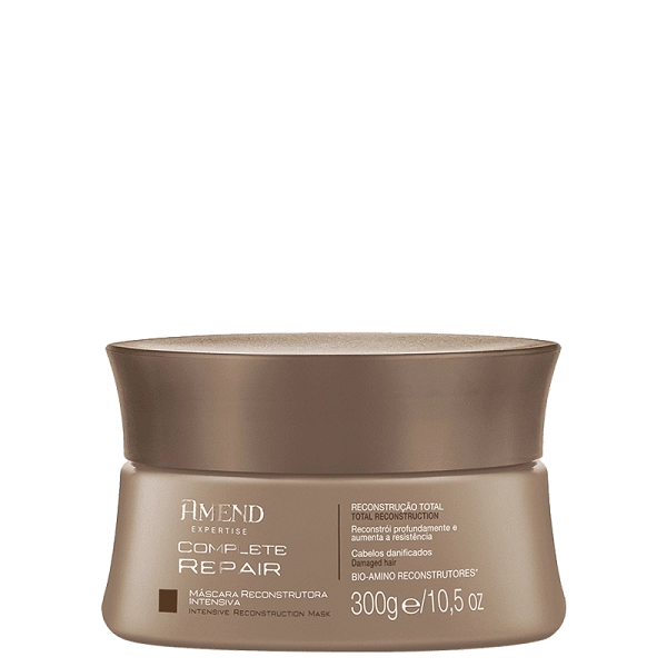 Produto: Kit Amend Complete Repair Reconstrutor Shampoo 250ml Condicionador 250ml Máscara 300g Leave-in 180g