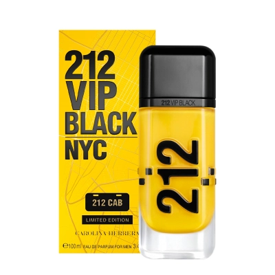 Produto: Carolina Herrera 212 VIP Black Cab Eau de Parfum - Perfume Masculino 100ml