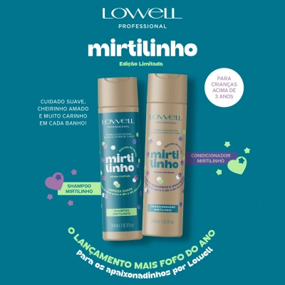Produto Shampoo Infantil Mirtilinho Lowell 240ml