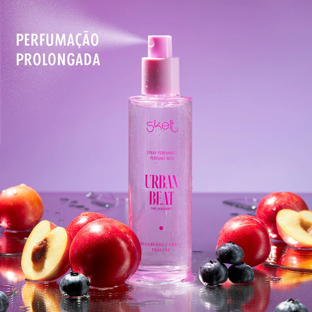 Produto: Perfume Mist Urban Beat Skelt Cosmetics 100ml