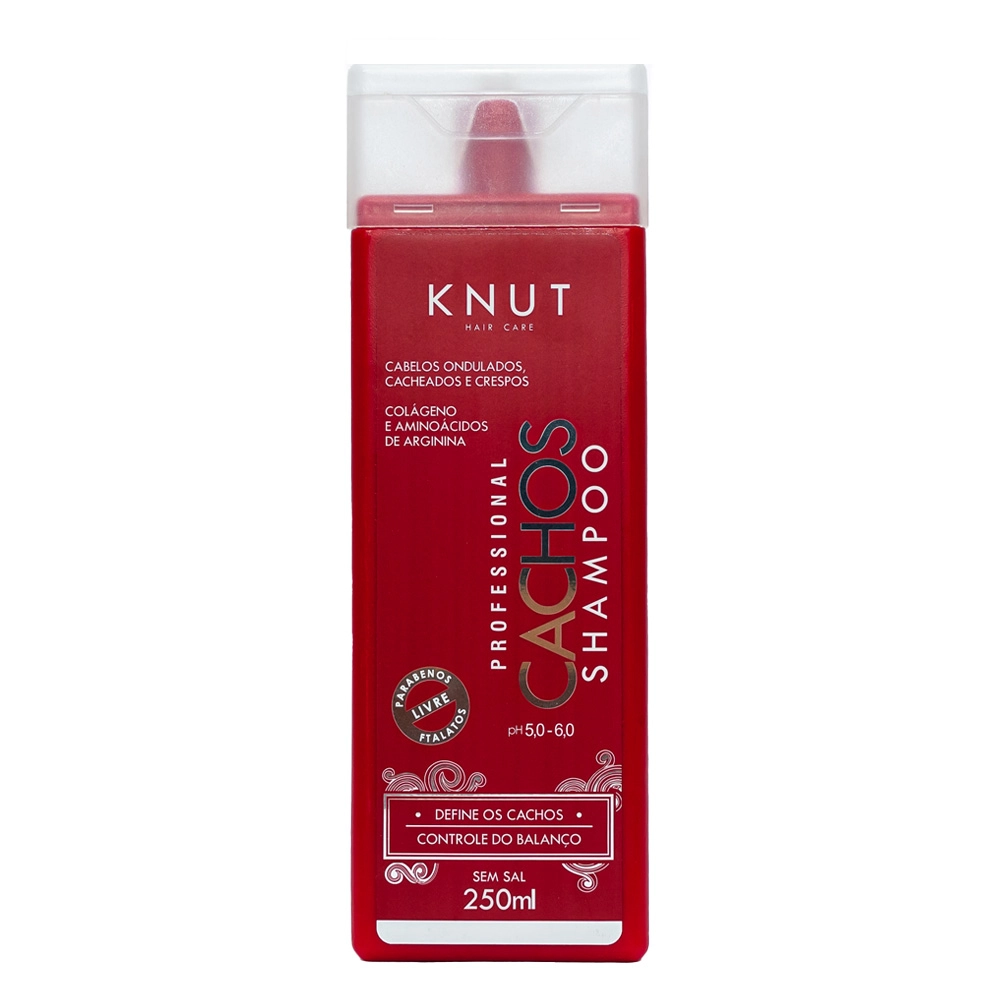 Produto: Kit Knut Professional Cachos Shampoo Máscara e Elixir Oil Camelina e Ojon (3 produtos)
