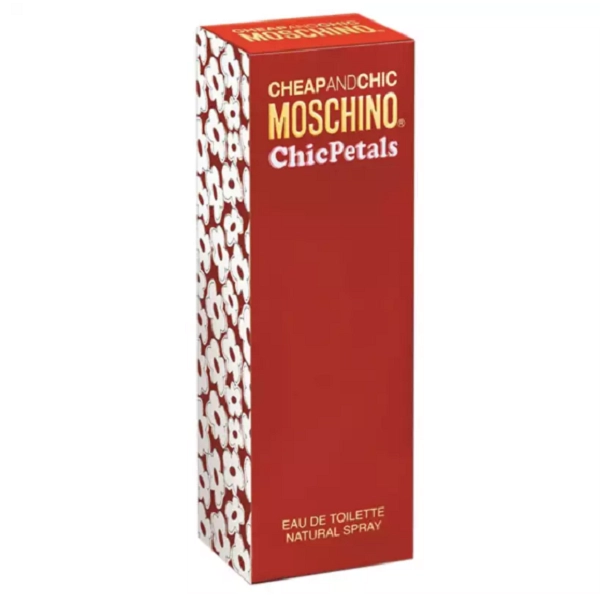 Produto: Perfume Feminino Cheap And Chic Chic Petals Moschino Eau De Toilette 50ml