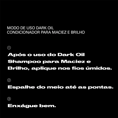 Condicionador Sebastian Professional Dark Oil 200ml Produto Condicionador Sebastian Professional Dark Oil 200ml