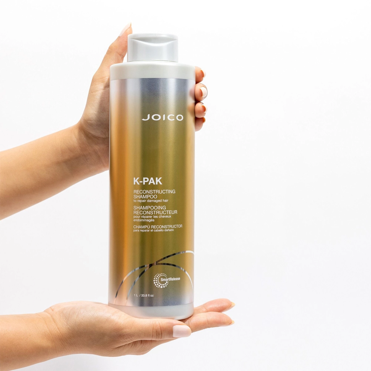 Kit Reconstrutor K-PAK Joico Shampoo 1L Condicionador 1L e Máscara Capilar 150ml Produto Kit Reconstrutor K-PAK Joico Shampoo 1L Condicionador 1L e Máscara Capilar 150ml