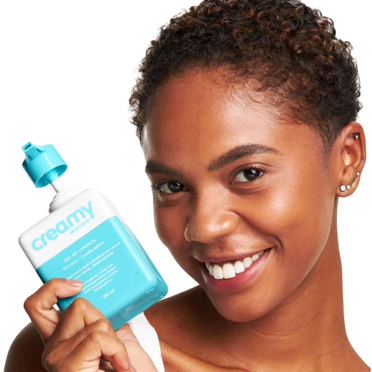 Produto: Kit Creamy Gel C Hidratante Anti-Aging B Complex Glicólico Solar (7 produtos)