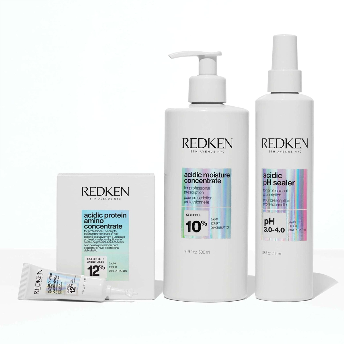 Produto: Kit Redken Acidic Bonding Concentrate Moisture Pré Tratamento Duo (5 produtos)