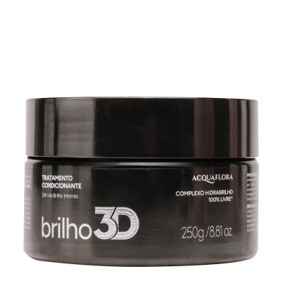 Tratamento Condicionante Brilho 3D Acquaflora 250g Produto Tratamento Condicionante Brilho 3D Acquaflora 250g