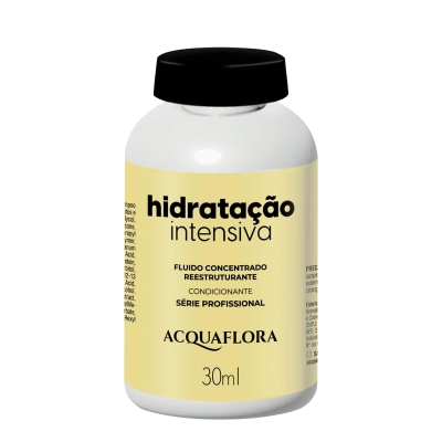 Acquaflora Hidratação Intensiva Fluído Concentrado - Ampola Capilar 30ml Produto: Acquaflora Hidratação Intensiva Fluído Concentrado - Ampola Capilar 30ml