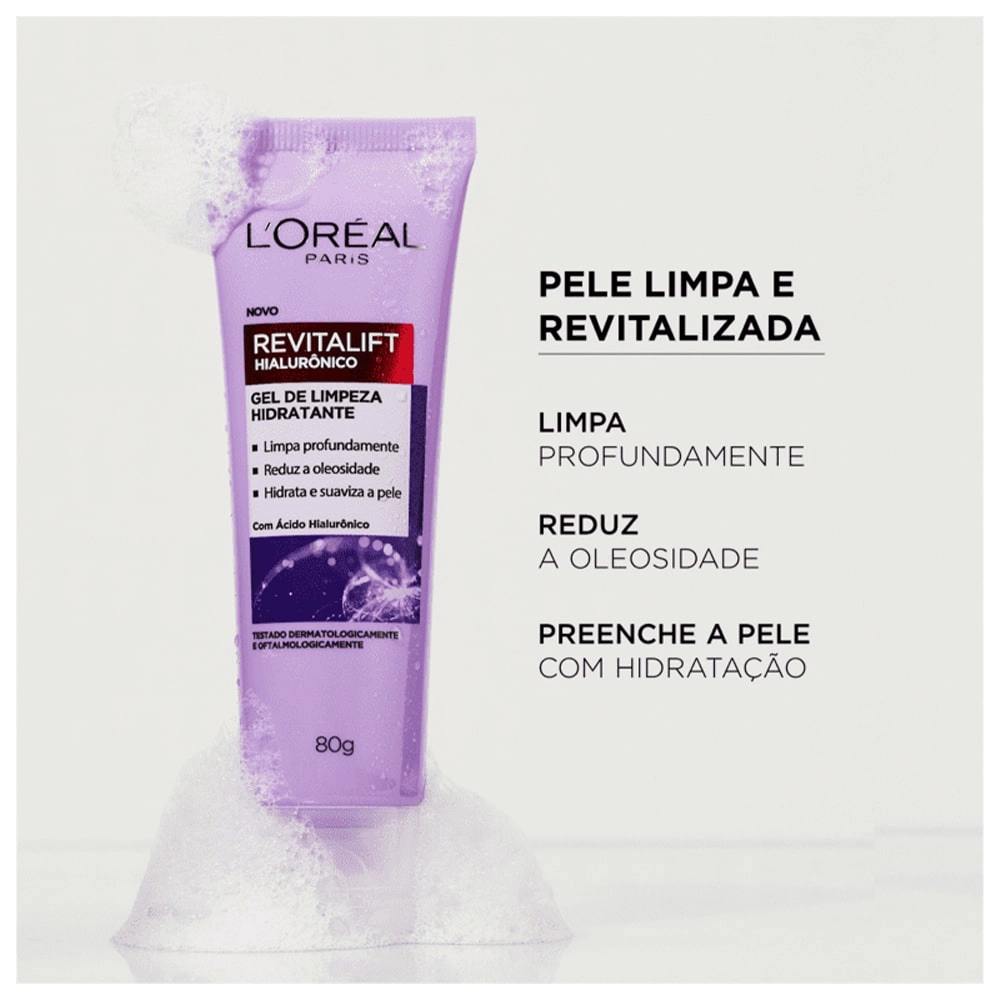 Produto: Kit L'Oréal Paris Revitalift Gel De Limpeza e Anti-Idade FPS 20 (2 Produtos)