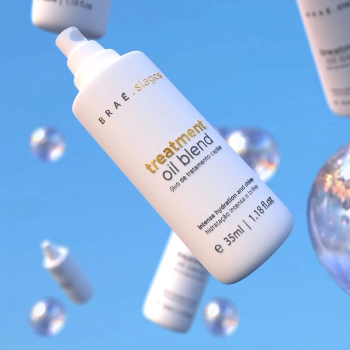 Produto: Kit Braé Stages Color Protect Shampoo Máscara Oil (3 produtos)