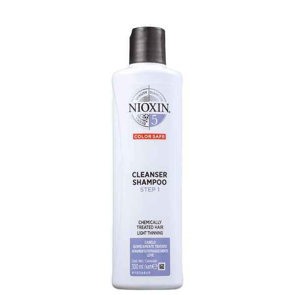Produto: Nioxin Sistema 5 Cleanser Duo 300ml e Serum Anti Hair 70ml 3 Produtos