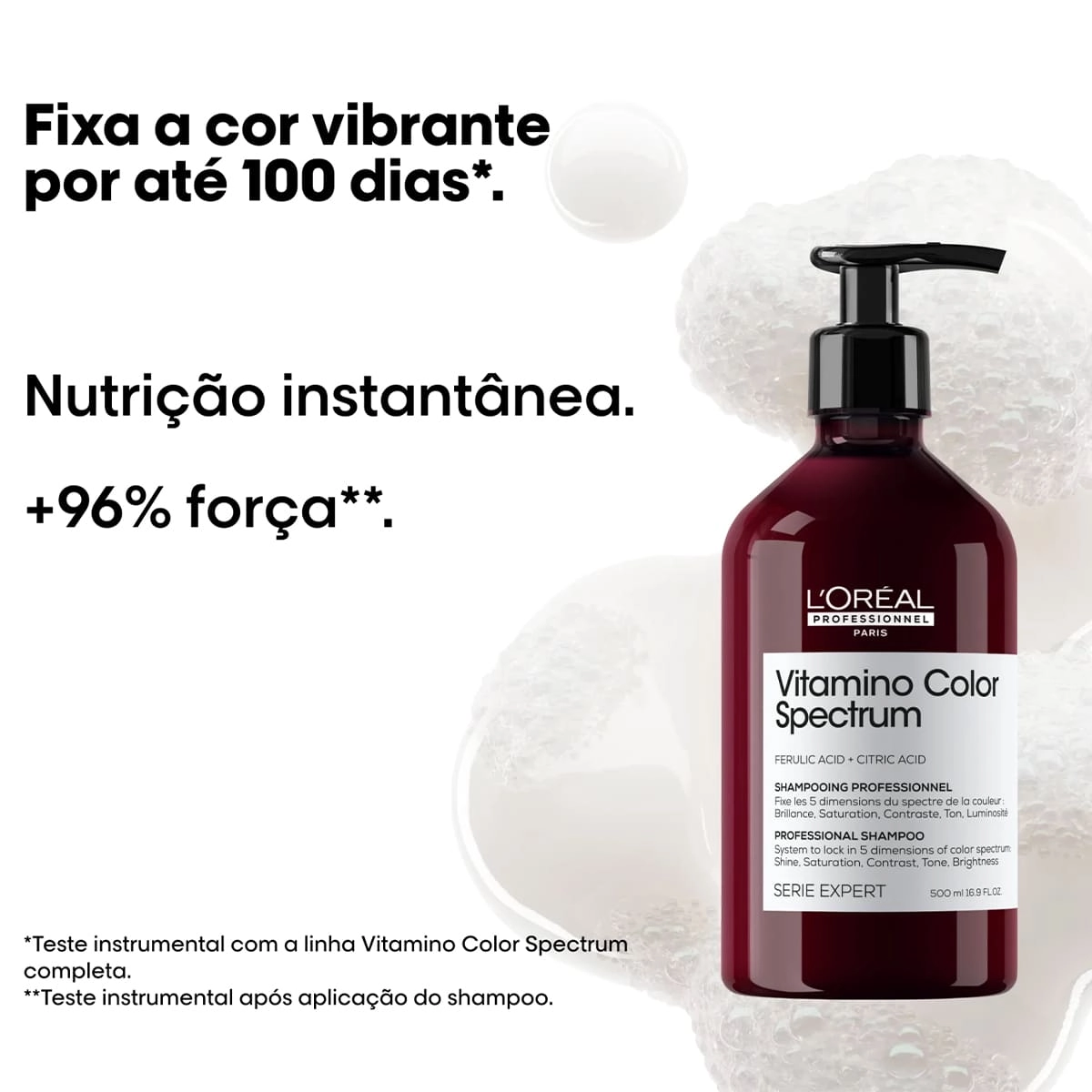 Produto: Kit Shampoo e Condicionador L'Oréal Professionnel Vitamino Color Spectrum 500ml