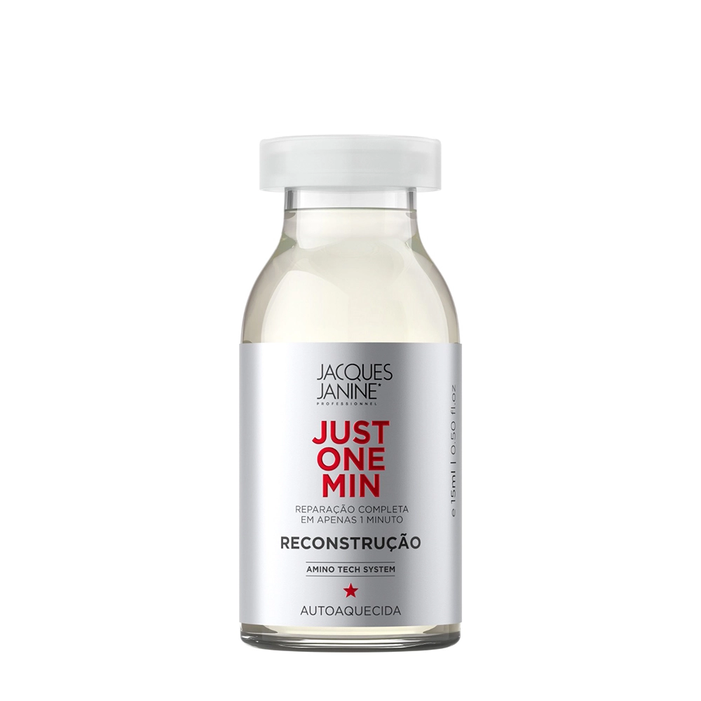 Produto: Kit Jacques Janine Professionnel Just One Min  Ampola de Reconstrução 15ml (3 unidades)