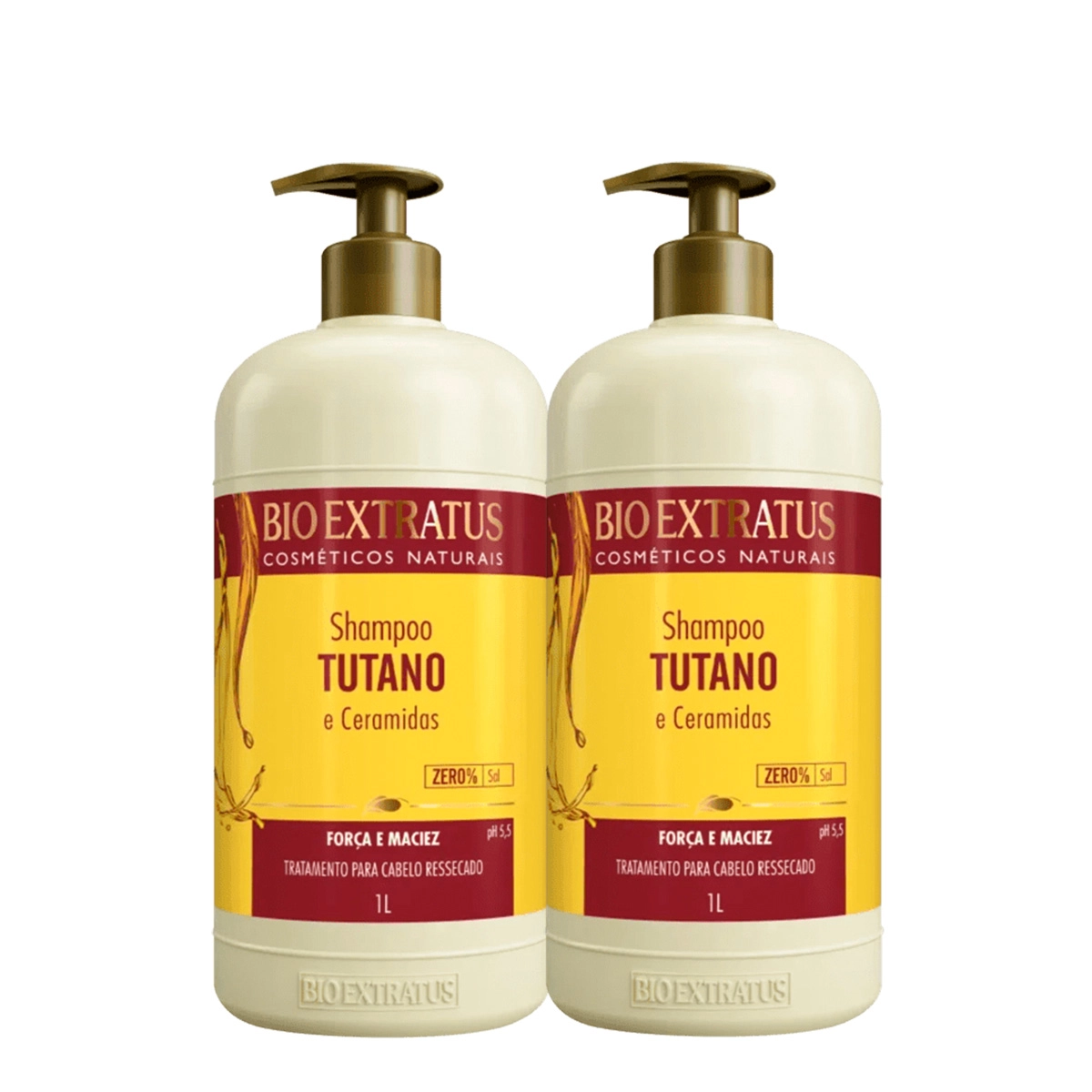 Kit Bio Extratus Tutano - Shampoo 1L (2 unidades) Produto: Kit Bio Extratus Tutano - Shampoo 1L (2 unidades)