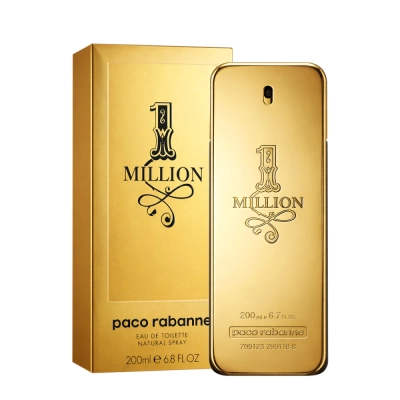 Produto: 1 Million Paco Rabanne Eau de Toilette - Perfume Masculino 200ml