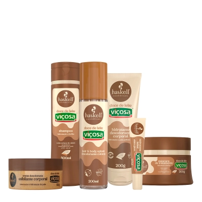 Produto: Kit Haskell Doce de Leite Viçosa Completo (6 produtos)