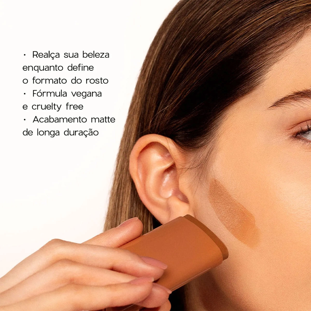 Produto: Contorno em Bastão Limited Marrom Claro Océane 14g