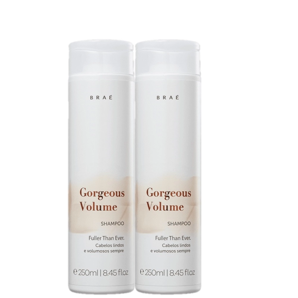 Produto: Kit Braé Gorgeous Volume - Shampoo 250ml (2 Unidades)