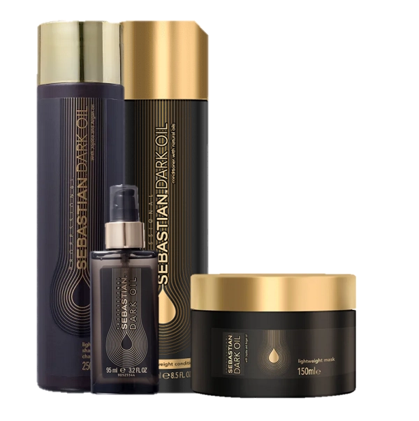 Produto: Kit Sebastian Professional Dark Oil Duo 250ml Mascara 150ml e Oleo Capilar 95ml