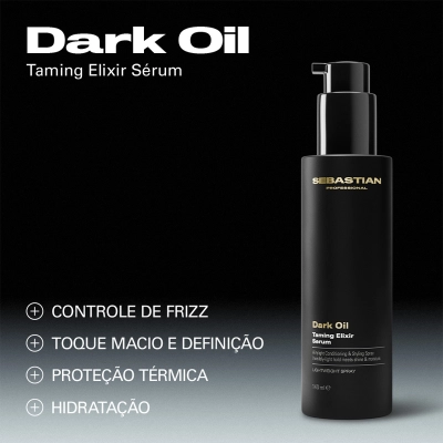Produto: Sérum Capilar Dark Oil Taming Elixir Sebastian Professional 140ml