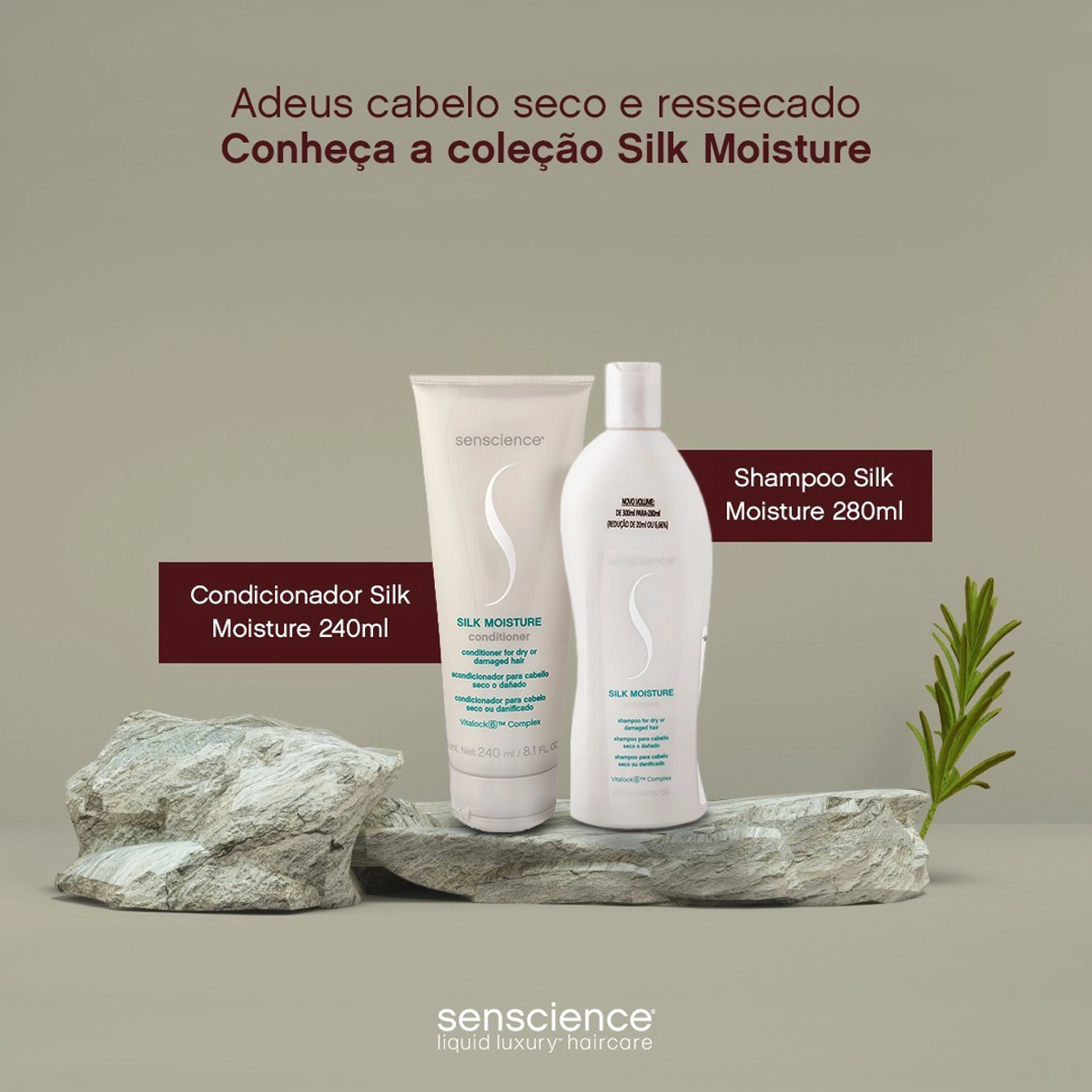 Produto: Kit Senscience True Hue Moisture Silk Duo Oil (3 produtos)