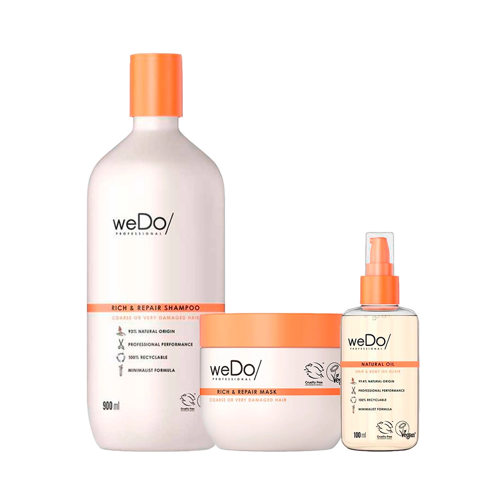 Produto: Kit WeDo Rich & Repair Máscara & Natural Oil (3 Produtos)