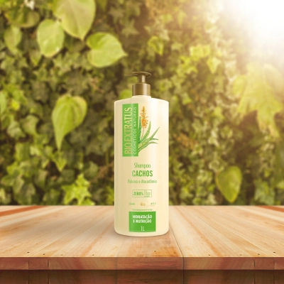Shampoo Cachos Babosa Bio Extratus 1L Produto Shampoo Cachos Babosa Bio Extratus 1L