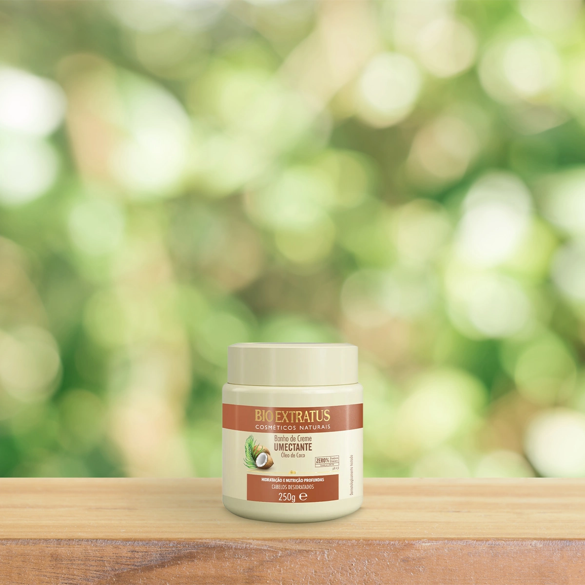 Produto: Banho De Creme Óleo De Coco Umectante Bio Extratus 250g
