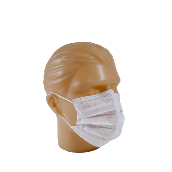 Produto: Mascara Cirúrgica Descartável Descarpack Dupla - 100 Unidades