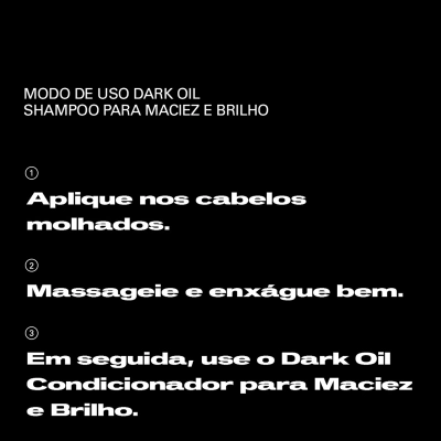 Shampoo Sebastian Professional Dark Oil 1 Litro Produto Shampoo Sebastian Professional Dark Oil 1 Litro
