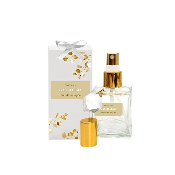 Produto: Flora Vie Kit Gold Leaf Body Cream 300ml e Eau de Cologne 50ml