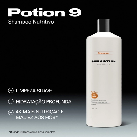 Produto: Kit Sebastian Professional Potion 9 – Nutrição e Movimento (2 produtos)
