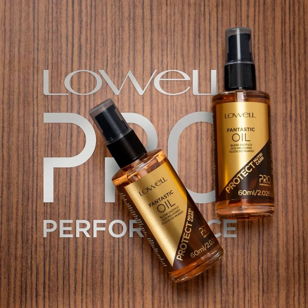 Produto: Óleo Capilar Fantastic Oil Lowell Pro Protect Nutri Care 60ml
