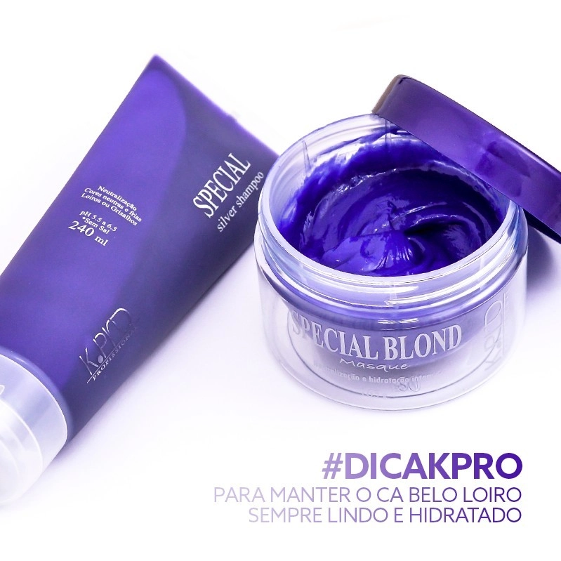 Produto: K.Pro Profissional Special Silver Blond Máscara Capilar 165g