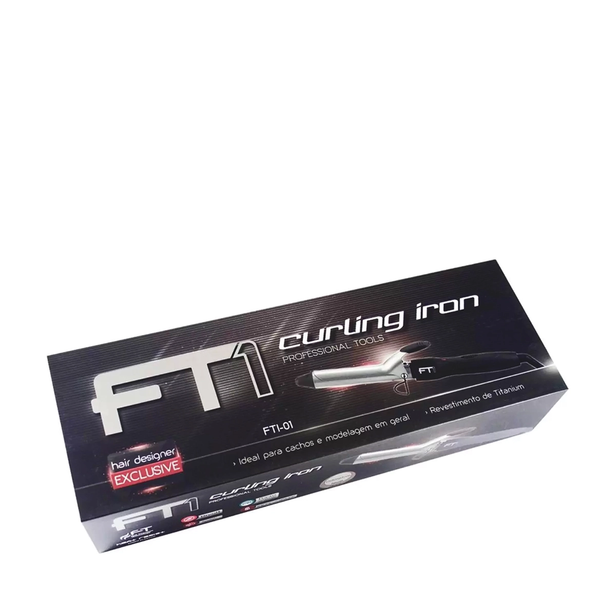 Produto: Modelador de Cachos Ft1 Titanium 25mm Mq Professional Bivolt