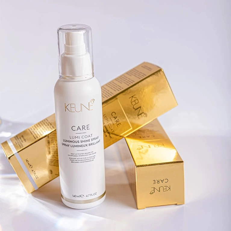 Produto: Finalizador Lumi Coat Luminous Shine Spray Keune Care 140ml