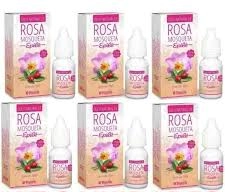 Óleo Natural Puro Rosa Mosqueta Epile 10ml 6 unidades Produto: Óleo Natural Puro Rosa Mosqueta Epile 10ml 6 unidades