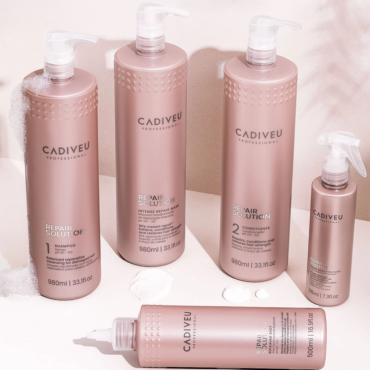 Produto: Kit Cadiveu Professional Repair Solution Açaí Máscara 980 Oil 60 (2 produtos)