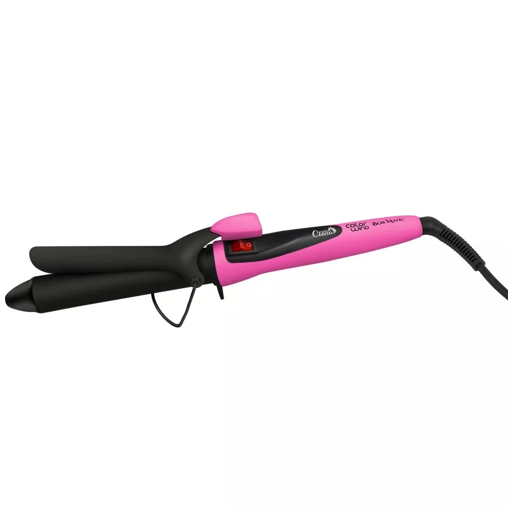 Produto: Mega Bell Santa Clara Bob Matic Pink - Modelador de Cachos 19mm Bivolt