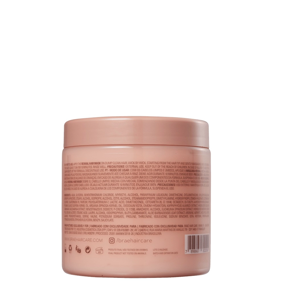 Produto: Braé Revival - Máscara de Reparação 500g