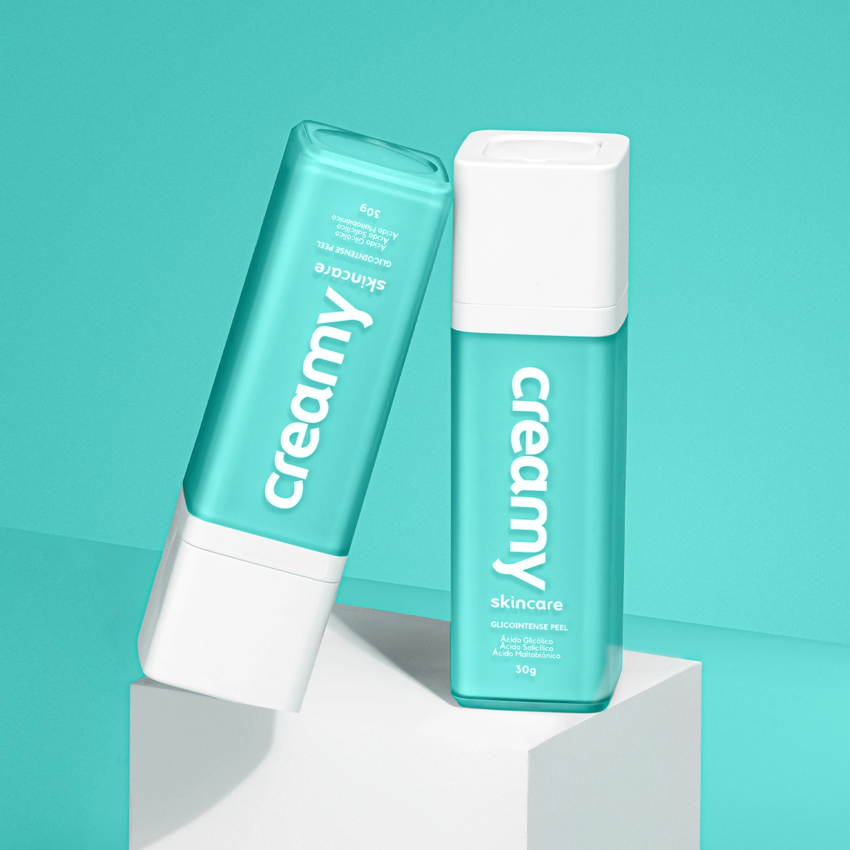 Produto: Kit Creamy Skincare Limpador Glicerinado e Glicointense Peel (2 produtos)