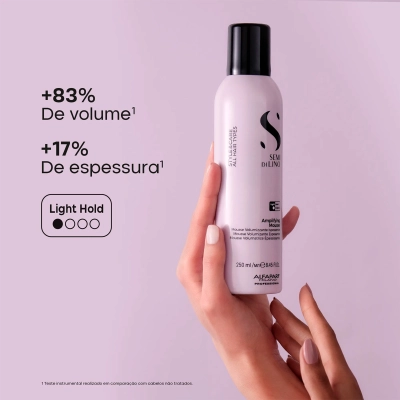 Alfaparf Semi di Lino Style&Care - Amplifying Mousse 250ml Produto Alfaparf Semi di Lino Style&Care - Amplifying Mousse 250ml