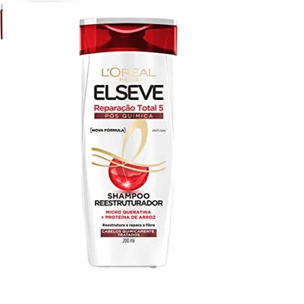 Produto: Elseve Shampoo Reparação Total 5 Extra Profundo 200ml